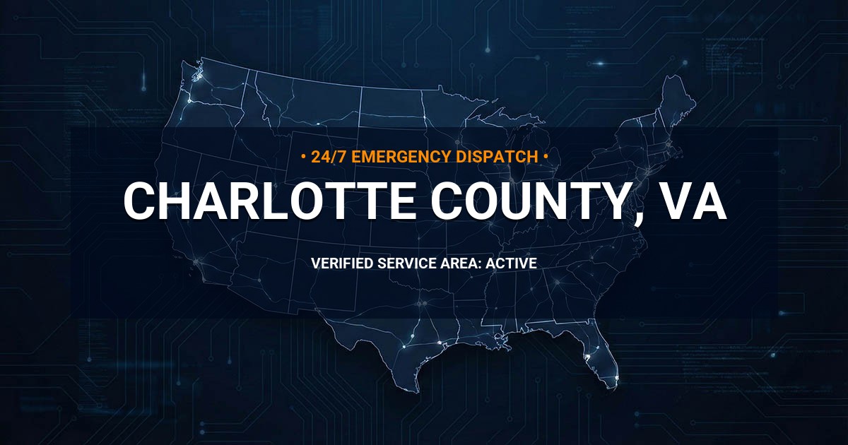 Emergency Plumbing Dispatch Map for Charlotte County Plumbing Logistics