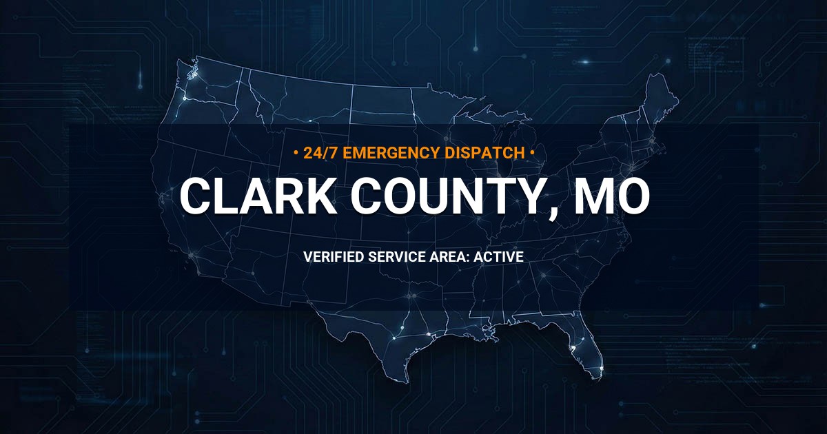 Emergency Plumbing Dispatch Map for Clark County Plumbing Logistics
