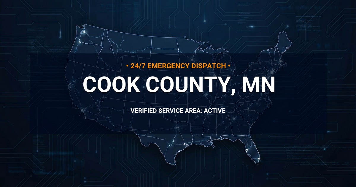 Emergency Plumbing Dispatch Map for Cook County Plumbing Logistics