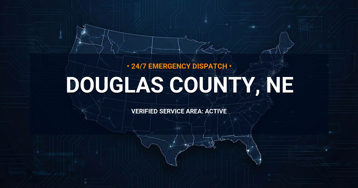 Emergency Plumbing Dispatch Map for Douglas County Plumbing Logistics