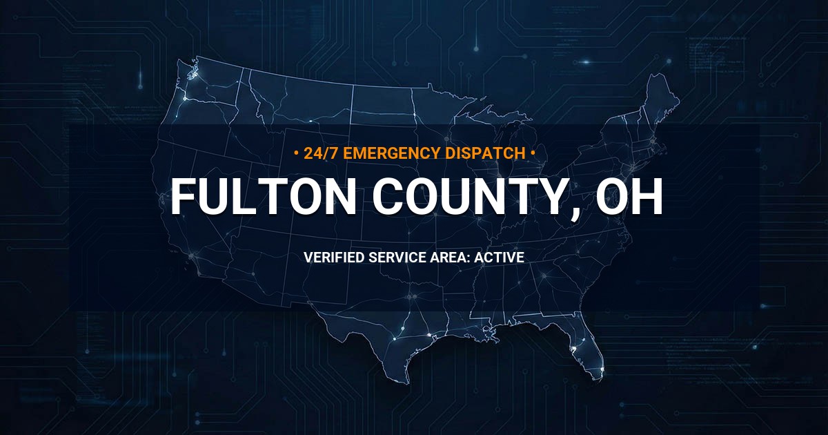Emergency Plumbing Dispatch Map for Fulton County Plumbing Logistics