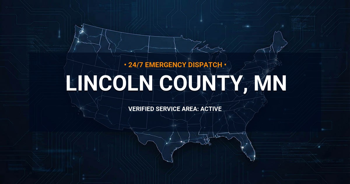 Emergency Plumbing Dispatch Map for Lincoln County Plumbing Logistics