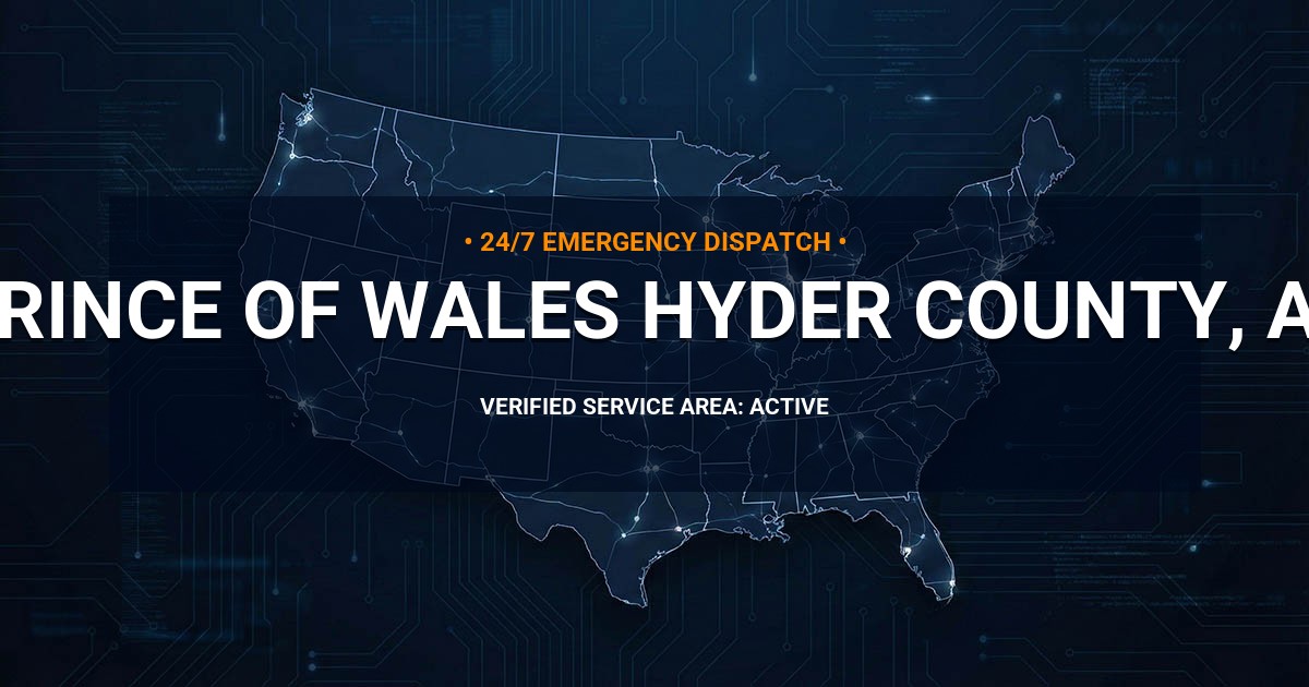 Emergency Plumbing Dispatch Map for Prince of Wales-Hyder County Plumbing Logistics