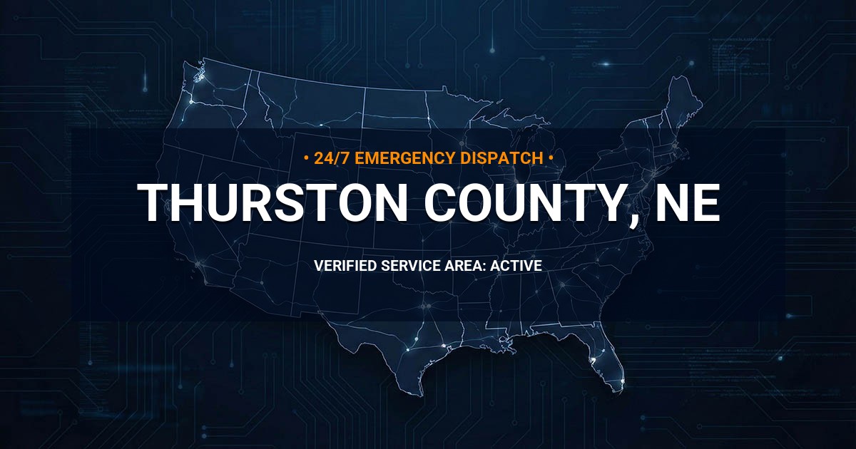 Emergency Plumbing Dispatch Map for Thurston County Plumbing Logistics