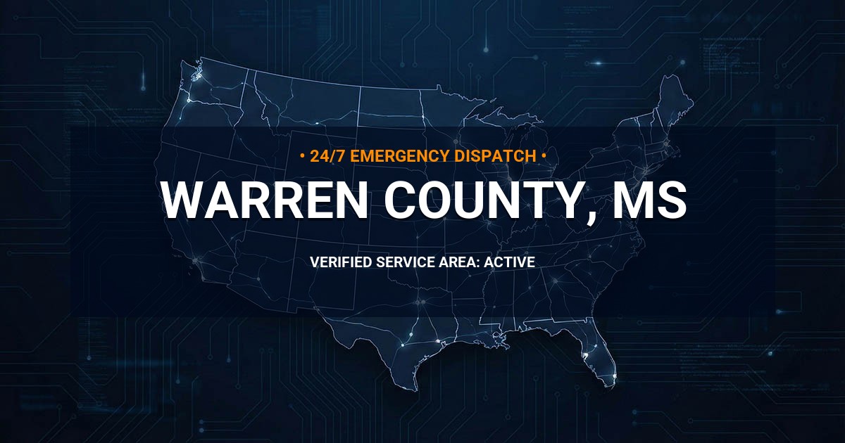 Emergency Plumbing Dispatch Map for Warren County Plumbing Logistics